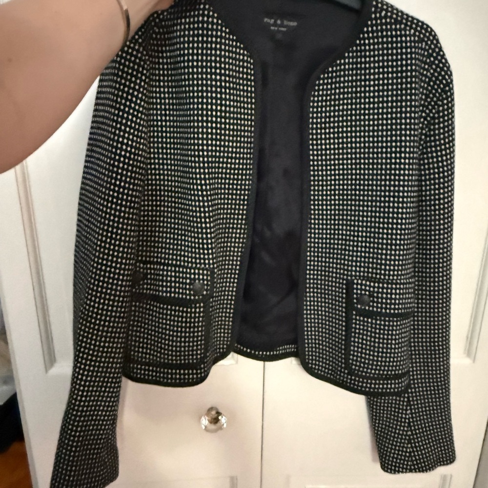 rag & bone Evening Jacket 🤍🖤 - Picture 4 of 5